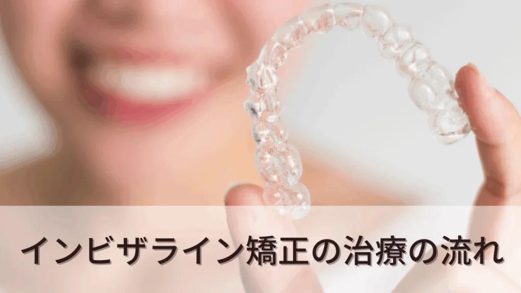 インビザライン矯正の治療の流れ
