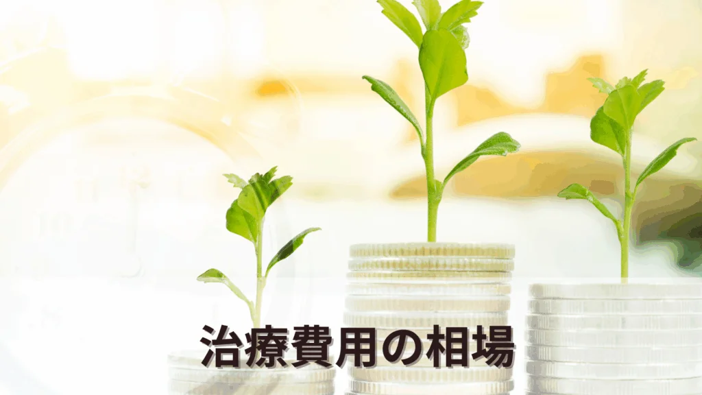 治療費用の相場
