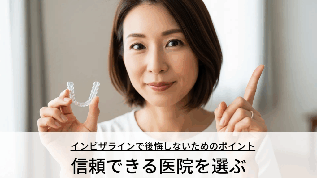 信頼できる歯科医院を選ぶ